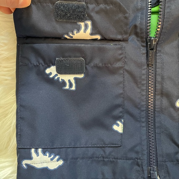 Carter's Little Boy's Dinosaur Rain Jacket | SZ 2T - Picture 4 of 6